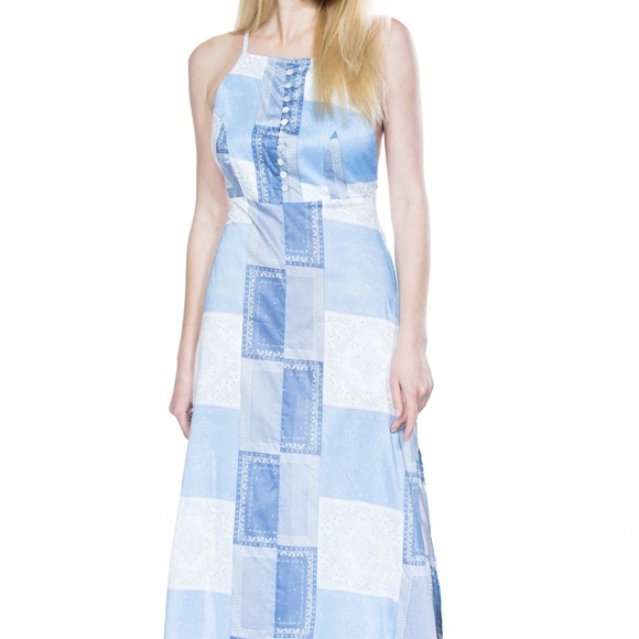 HALTER SLEEVELESS DRESS - Picture 3 of 8